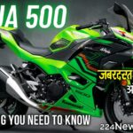 kawasaki ninja 500 price in india