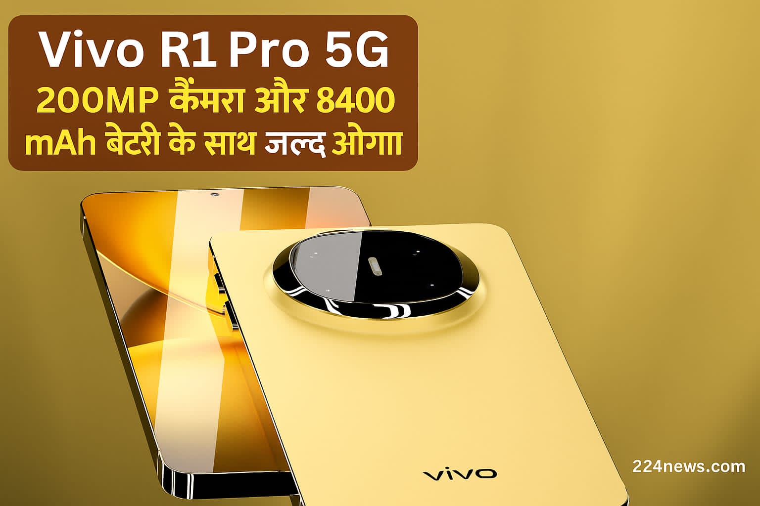 Vivo का नया 5G स्मार्टफोन लॉन्च, मिलेगा 200MP कैमरा और 8400mAh बैटरी – कीमत जानें!