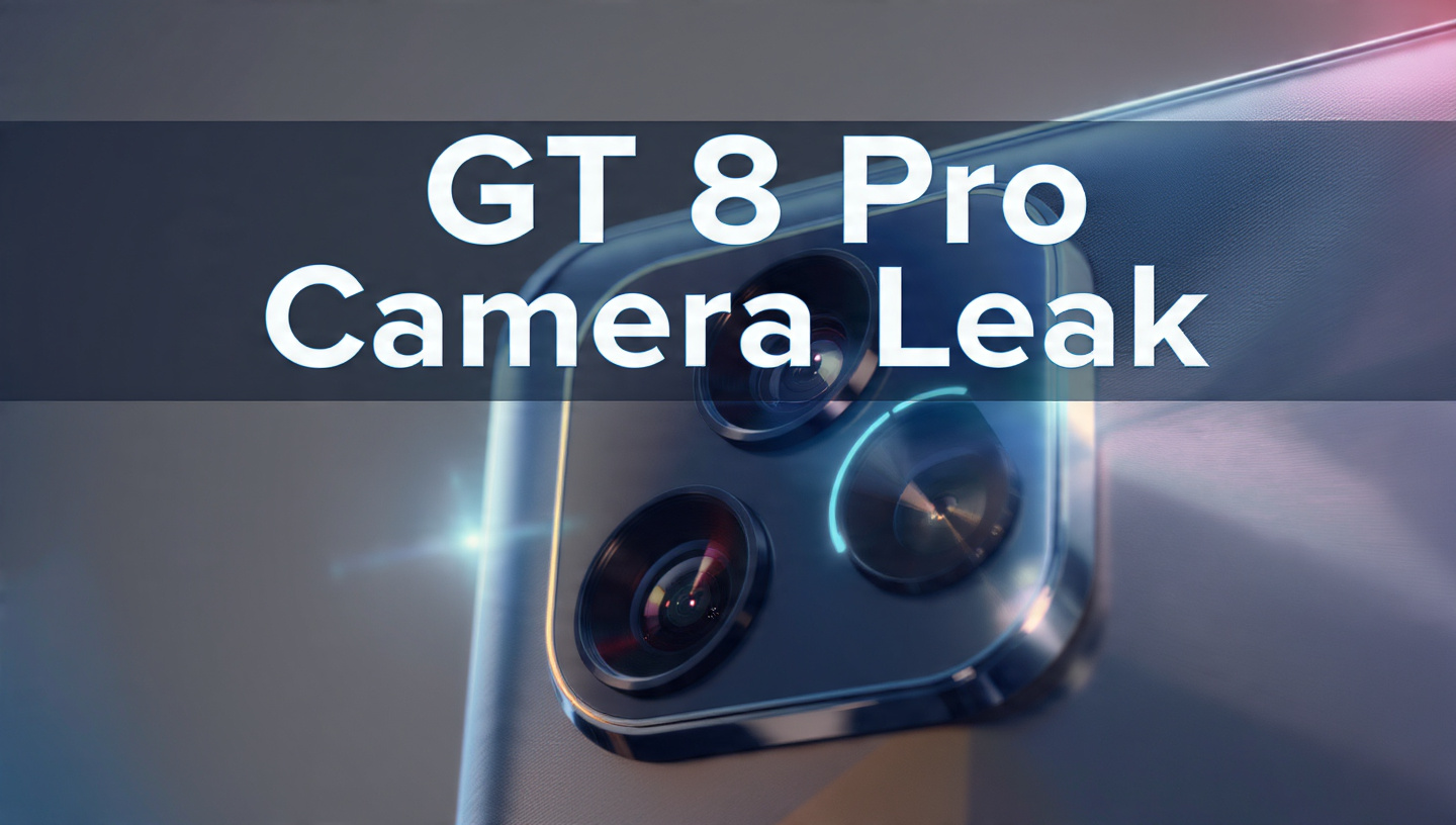 Realme GT 8 Pro Camera Leak